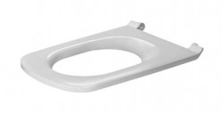 DURAVIT - DuraStyle WC sedátko bez poklopu, bílá (0062510000)