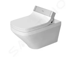DURAVIT - DuraStyle Závěsné WC pro SensoWash, s HygieneGlaze, alpská bílá (2537592000)