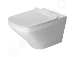 DURAVIT - DuraStyle Závěsné WC, sedátko SoftClose, Rimless, alpská bílá (45510900A1)