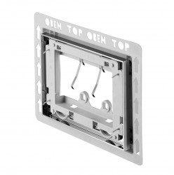 DURAVIT - DuraSystem Montážní rámeček pro tlačítko splachování WC, chrom (WD6001021000)