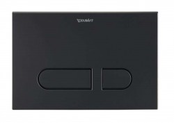 DURAVIT - DuraSystem Ovládání splachování, matná černá (WD5001031000)