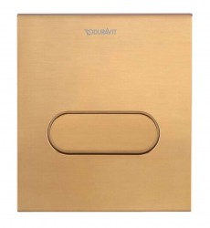 DURAVIT - DuraSystem Ovládání splachování pisoáru, kartáčovaný bronz (WD5004041000)
