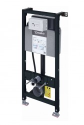 DURAVIT - DuraSystem Předstěnová instalace pro závěsné WC, 115 cm, integrované hygienické splachování, pro SensoWash (WD1013000000)