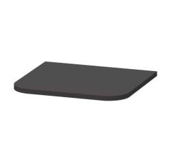 DURAVIT - Happy D.2 Plus Krycí deska na skříňku, grafit mat (HP030008080)