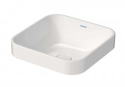 DURAVIT - Happy D.2 Plus Umyvadlová mísa zápustná 40x40 cm, bílá (2359400000)