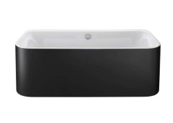 DURAVIT - Happy D.2 Plus Volně stojící vana, 180x80 cm, bílá/graphit super matt (700453800000000)