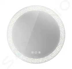 DURAVIT - Happy D.2 Plus Zrcadlo, průměr 700 mm, s LED osvětlením a vyhříváním (HP7485G00000000)