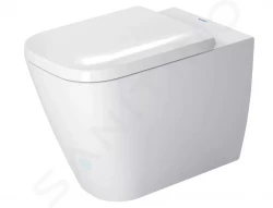 DURAVIT - Happy D.2 Stojící WC, zadní odpad, s HygieneGlaze, bílá (2159092000)