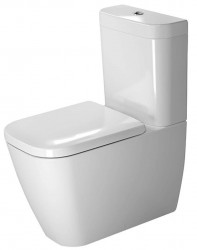DURAVIT - Happy D.2 WC kombi mísa, s WonderGliss, alpská bílá (21340900001)