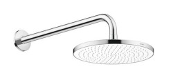 DURAVIT - Hlavová sprcha, průměr 23 cm, MinusFlow, chrom/bílá (UV0752002005)