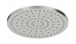 DURAVIT - Hlavová sprcha, průměr 25 cm, MinusFlow, kartáčovaný nerez (UV0662018070)