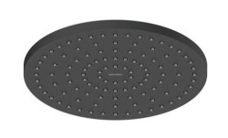 DURAVIT - Hlavová sprcha, průměr 25 cm, MinusFlow, matná černá (UV0662018046)