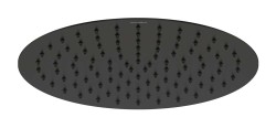 DURAVIT - Hlavová sprcha, průměr 30 cm, matná černá (UV0660020046)