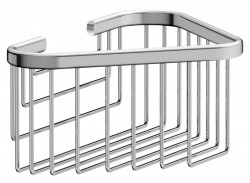 DURAVIT - Karree Drátěná polička, rohová, chrom (0099731000)