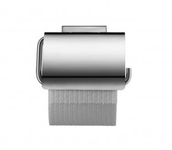 DURAVIT - Karree Držák toaletního papíru s krytem, chrom (0099551000)