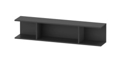 DURAVIT - Ketho.2 Skříňka policová 17x80x15 cm, grafit mat (K21208049490000)