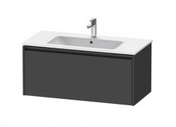 DURAVIT - Ketho.2 Umyvadlová skříňka 44x101x48 cm, 1 zásuvka, grafit mat (K25064049490000)