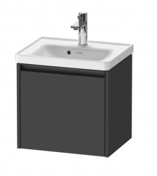DURAVIT - Ketho.2 Umyvadlová skříňka 44x48x38 cm, 1 zásuvka, grafit mat (K25080049490000)