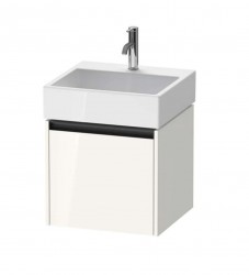 DURAVIT - Ketho.2 Umyvadlová skříňka 44x48x46 cm, 1 zásuvka, lesklá bílá (K25074022220000)