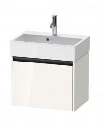 DURAVIT - Ketho.2 Umyvadlová skříňka 44x58x39 cm, 1 zásuvka, lesklá bílá (K25073022220000)