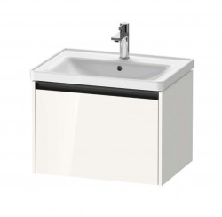 DURAVIT - Ketho.2 Umyvadlová skříňka 44x63x46 cm, 1 zásuvka, lesklá bílá (K25082022220000)