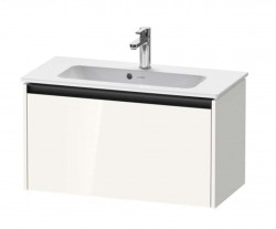 DURAVIT - Ketho.2 Umyvadlová skříňka 44x81x39 cm, 1 zásuvka, lesklá bílá (K25056022220000)