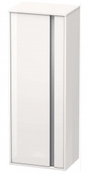DURAVIT - Ketho Skříňka vysoká 132x50x36 cm, levá, lesklá bílá (KT1267L2222)