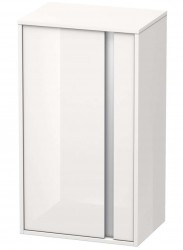 DURAVIT - Ketho Skříňka vysoká 88x50x36 cm, levá, lesklá bílá (KT1266L2222)