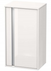 DURAVIT - Ketho Skříňka vysoká 88x50x36 cm, pravá, lesklá bílá (KT1266R2222)