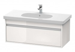DURAVIT - Ketho Umyvadlová skříňka 41x100x46 cm, 1 zásuvka, lesklá bílá (KT666802222)
