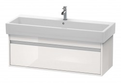 DURAVIT - Ketho Umyvadlová skříňka 41x115x44 cm, 1 zásuvka, lesklá bílá (KT668902222)