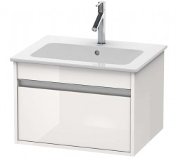 DURAVIT - Ketho Umyvadlová skříňka 41x60x48 cm, 1 zásuvka, lesklá bílá (KT641802222)