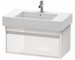 DURAVIT - Ketho Umyvadlová skříňka 41x80x46 cm, 1 zásuvka, lesklá bílá (KT669002222)