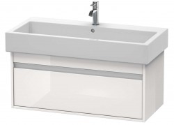 DURAVIT - Ketho Umyvadlová skříňka 41x95x44 cm, 1 zásuvka, lesklá bílá (KT668802222)