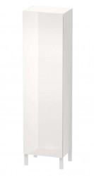 DURAVIT - L-Cube Skříňka vysoká 176x50x36 cm, levá, lesklá bílá (LC1181L2222)