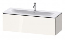 DURAVIT - L-Cube Umyvadlová skříňka 40x102x48 cm, 1 zásuvka, lesklá bílá (LC613802222)