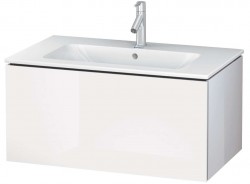 DURAVIT - L-Cube Umyvadlová skříňka 40x82x48 cm, 1 zásuvka, lesklá bílá (LC614102222)