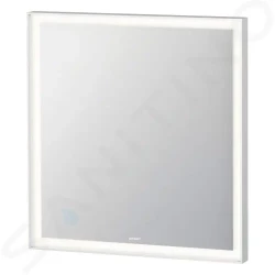 DURAVIT - L-Cube Zrcadlo 700x650 mm, s LED osvětlením (LC7380000000000)
