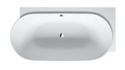 DURAVIT - Luv Vana 185x95 cm, pravá, DuraSolid, bílá (700432000000000)