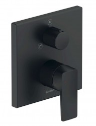 DURAVIT - Manhattan Baterie pod omítku, pro 2 spotřebiče, matná černá (MH5210012046)