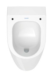DURAVIT - ME by Starck Pisoár, zadní přívod vody, Rimless, DuraShield, matná bílá (281230AC00)