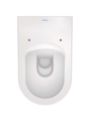 DURAVIT - ME by Starck Stojící WC, zadní odpad, DuraShield, bílá (216909AA00)