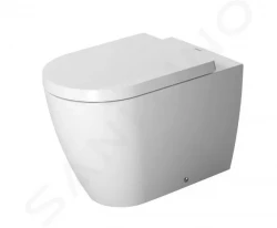 DURAVIT - ME by Starck Stojící WC, zadní odpad, s WonderGliss, alpská bílá (21690900001)