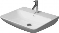 DURAVIT - ME by Starck Umyvadlo 65x49 cm, s přepadem, s otvorem pro baterii, bílá (2335650000)
