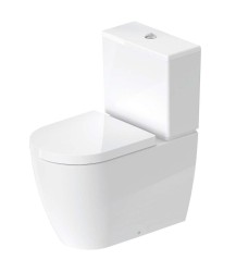 DURAVIT - ME by Starck WC kombi mísa, zadní odpad, DuraShield, bílá (217009AA00)