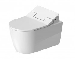 DURAVIT - ME by Starck Závěsné WC HygieneFlush pro SensoWash, Rimless, HygieneGlaze, bílá (2579592000)