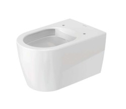 DURAVIT - ME by Starck Závěsné WC, Rimless, DuraShield, bílá (252909AA00)