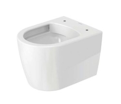 DURAVIT - ME by Starck Závěsné WC, Rimless, DuraShield, bílá (253009AA00)