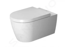 DURAVIT - ME by Starck Závěsné WC, sedátko SoftClose, Rimless, alpská bílá (45290900A1)