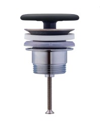 DURAVIT - Neuzavíratelná výpusť, antracit (0050751300)